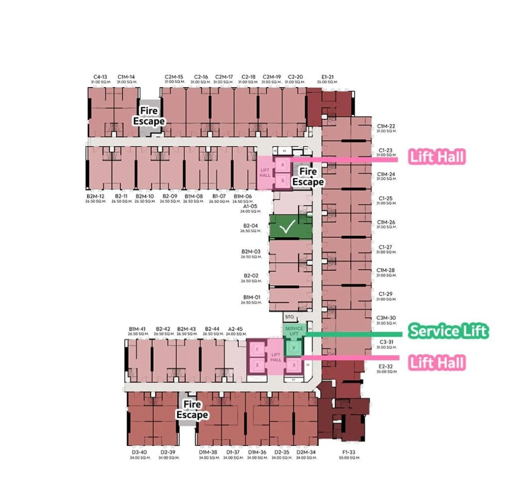 ขาย Aspire Sukhumvit - Rama 4  ห้องพร้อมอยู่ ชั้นสูง เฟอร์ครบ จองเลยก่อนพลาด+++