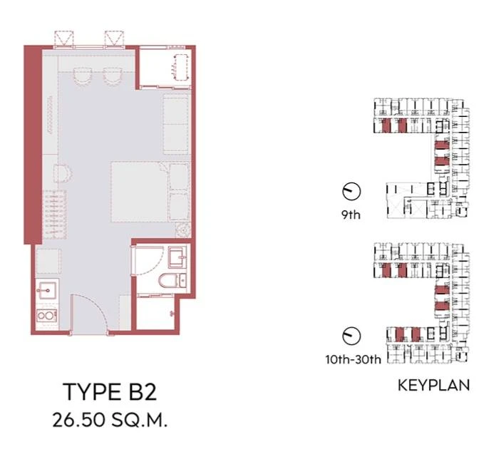ขาย Aspire Sukhumvit - Rama 4  ห้องพร้อมอยู่ ชั้นสูง เฟอร์ครบ จองเลยก่อนพลาด+++