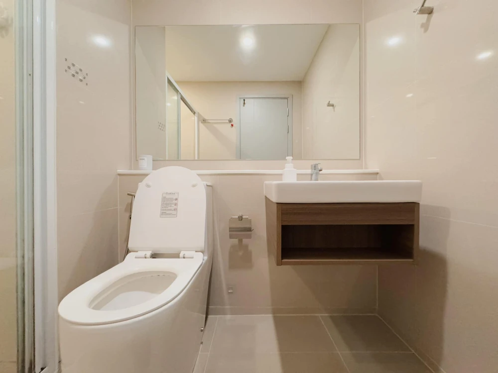 ขาย Aspire Sukhumvit-Onnut แบบ One Bed Plus ตกแต่งโทนสว่าง พร้อมเฟอร์นิเจอร์และเครื่องใช้ไฟฟ้า จองเลย