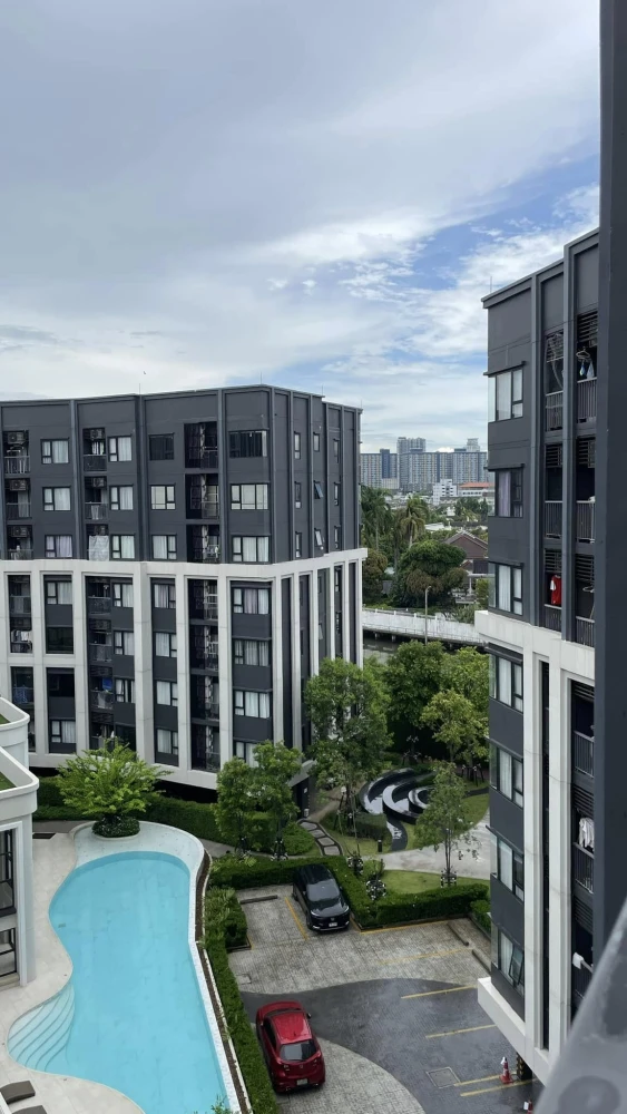 ขาย Aspire Sukhumvit-Onnut แบบ One Bed Plus ตกแต่งโทนสว่าง พร้อมเฟอร์นิเจอร์และเครื่องใช้ไฟฟ้า จองเลย