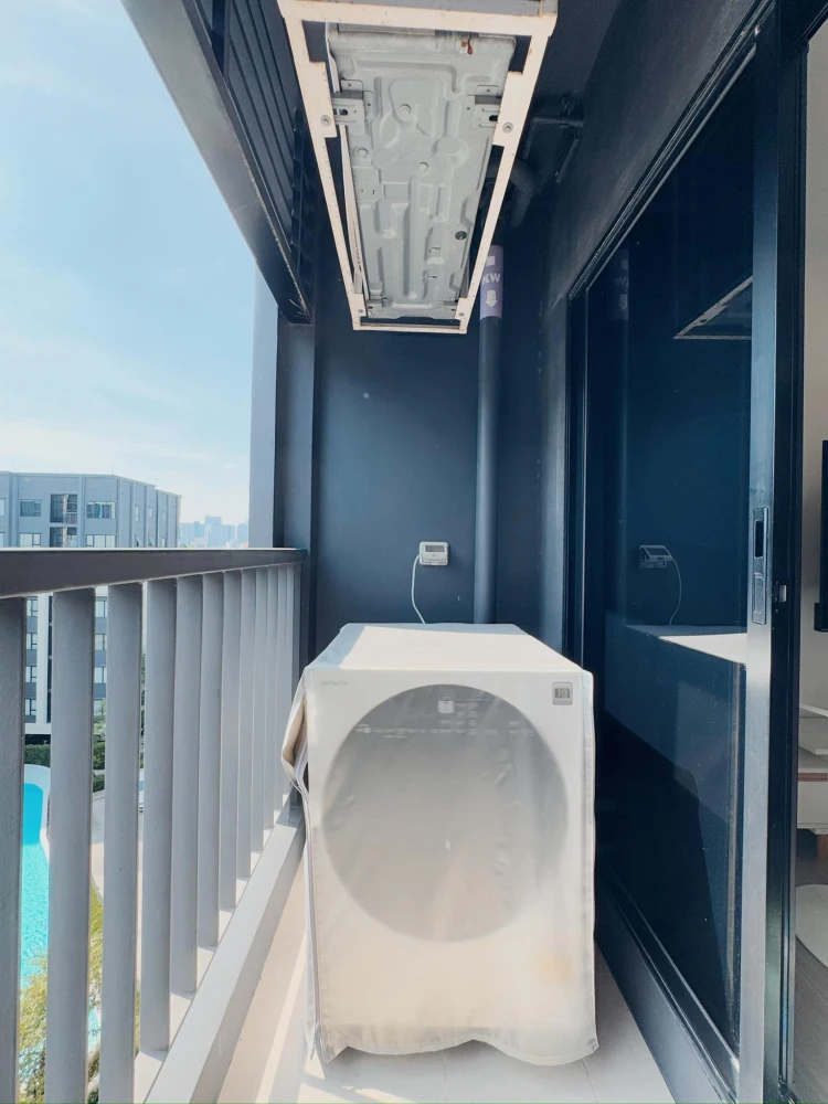 ขาย Aspire Sukhumvit-Onnut แบบ One Bed Plus ตกแต่งโทนสว่าง พร้อมเฟอร์นิเจอร์และเครื่องใช้ไฟฟ้า จองเลย