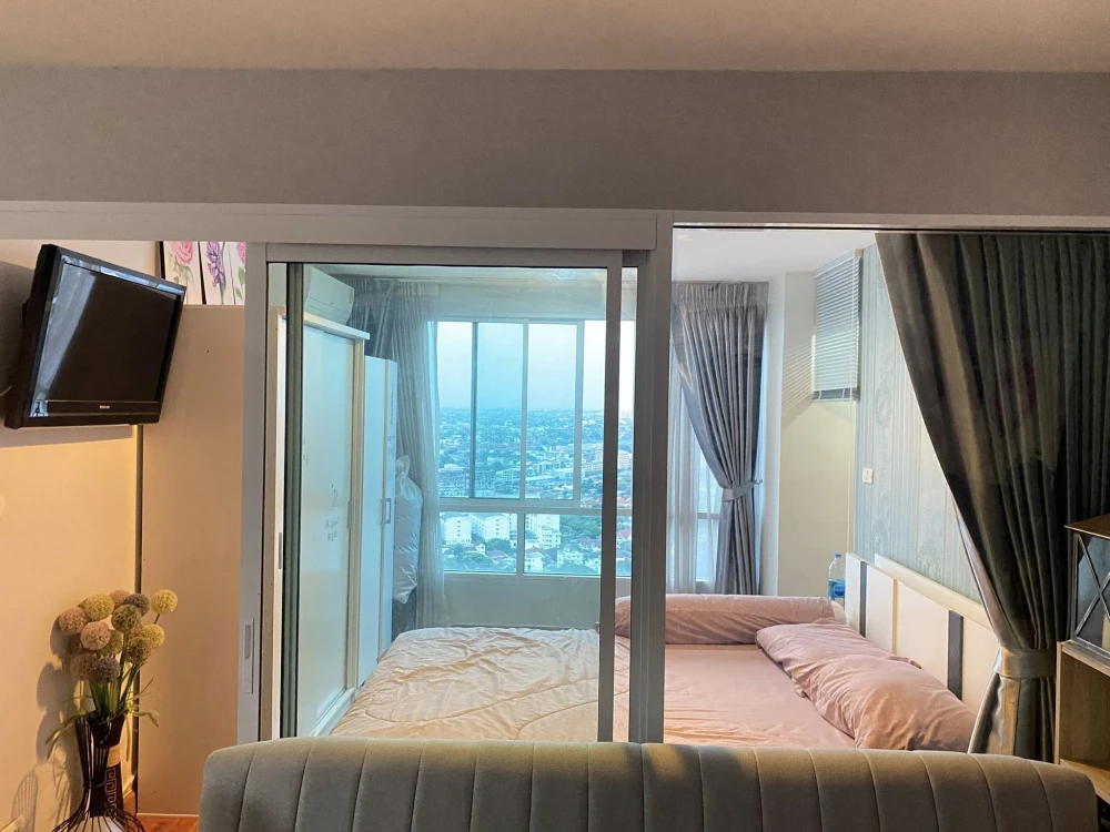 ขาย Bangkok Horizon Ramkhamhaeng 1 ห้องนอน 1 ห้องน้ำ เฟอร์นิเจอร์ครบครัน วิวโล่ง ไม่บล็อค หิ้วกระเป๋าเข้าอยู่ได้เลย