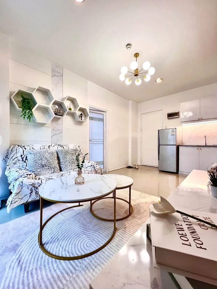 ขาย CC Condominium 1 ห้องมุม ชั้น 5 ตกแต่งสวยน่าอยู่มากๆ เฟอร์นิเจอร์ครบ พร้อมเข้าอยู่ทันที