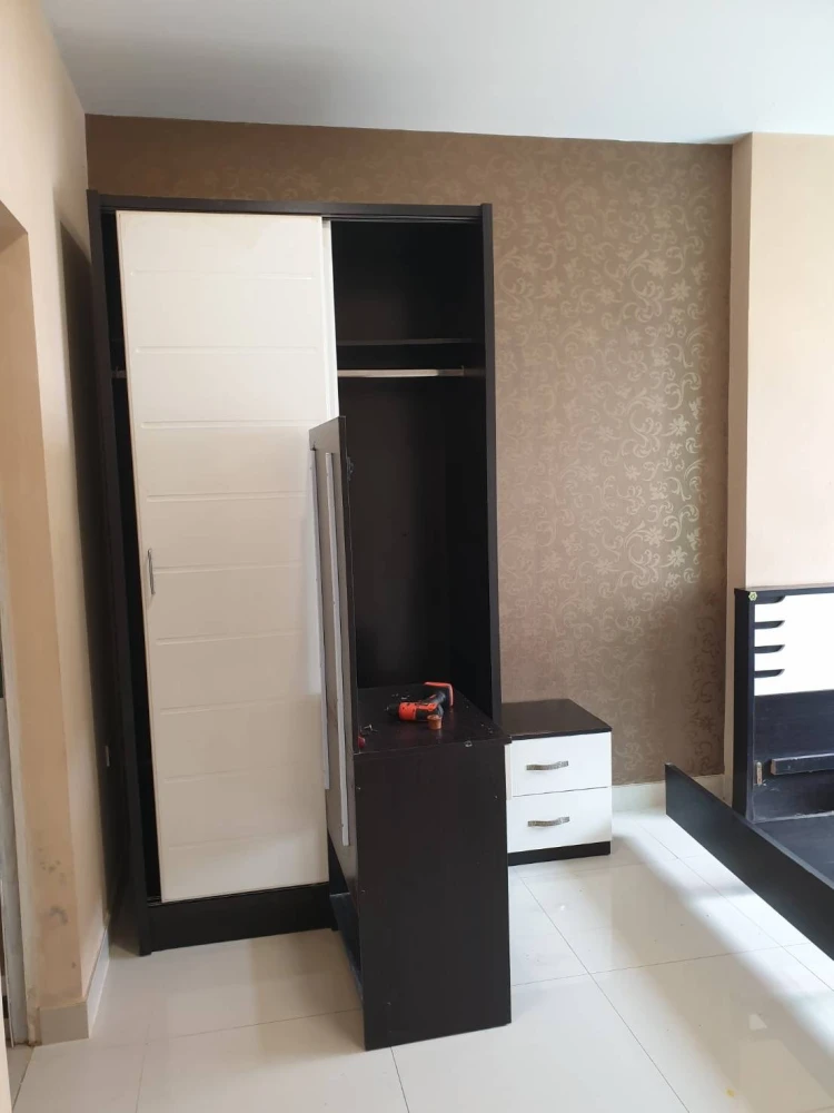 ขาย CC Condominium 2 1 ห้องนอน 1 ห้องน้ำ ชั้น 4 มาพร้อมเฟอร์นิเจอร์ครบครัน จองเลย