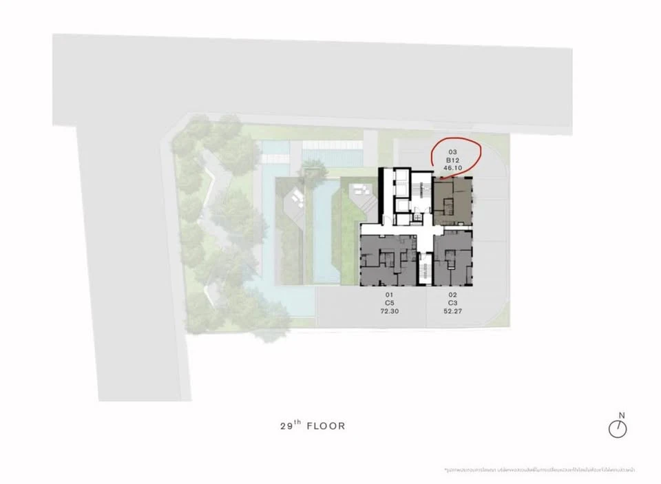 ขาย Chapter Chula Samyan ชั้น 29 วิวสวย private ห้องมุม กระจกเยอะ แบบนี้ต้องจอง