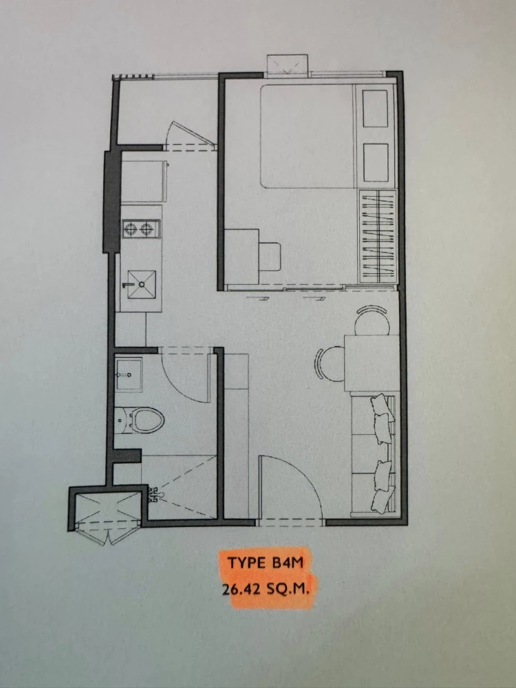 ขาย Chapter One More Kaset ห้องน่าอยู่ เฟอร์พร้อม สิ่งอำนวยความสะดวกครบครัน จองเลยก่อนพลาด+++