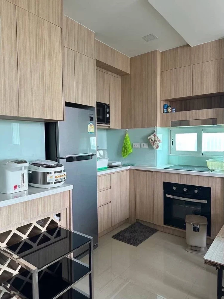 ขาย City Garden Tower ห้องพร้อมอยู่ เฟอร์ครบ เครื่องใช้ไฟฟ้าพร้อม จองเลย+++