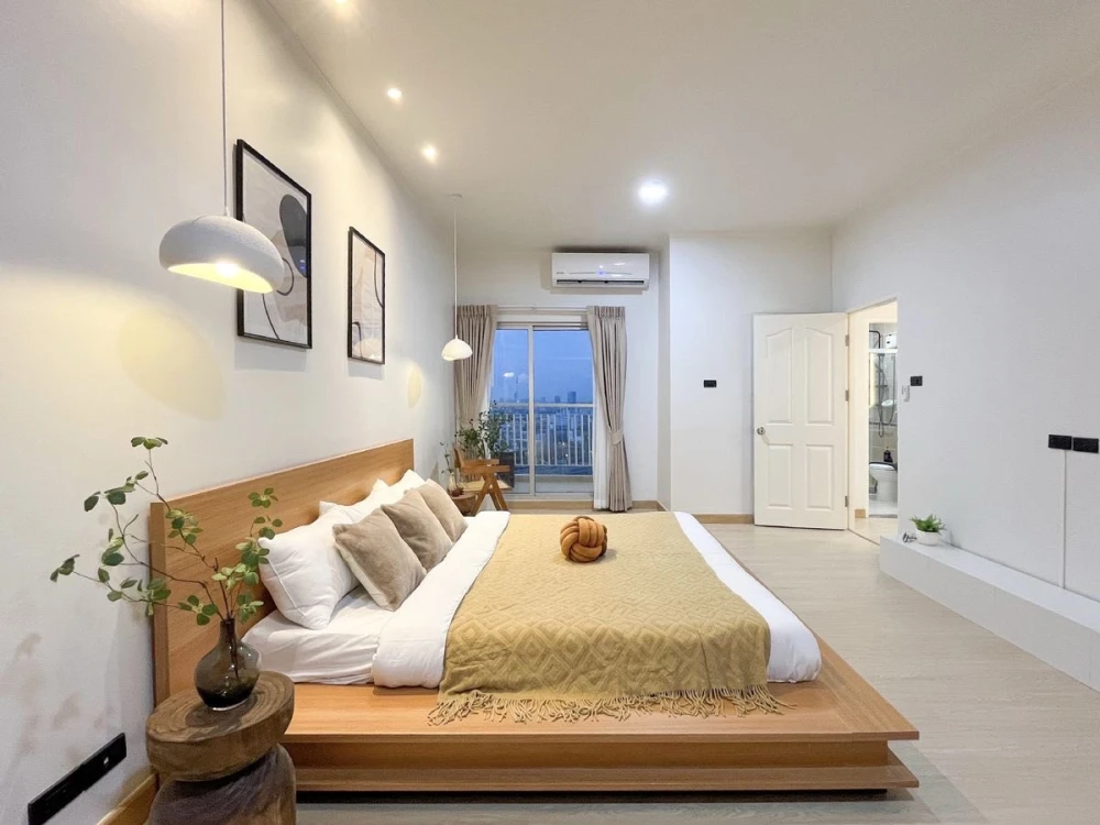 ขาย City Home Ratchada-Pinklao ห้องแต่งสวยคุมโทนสไตล์มินิมอล พื้นที่ใช้สอยเยอะ เห็นวิวแม่น้ำเจ้าพระยา จองเลย