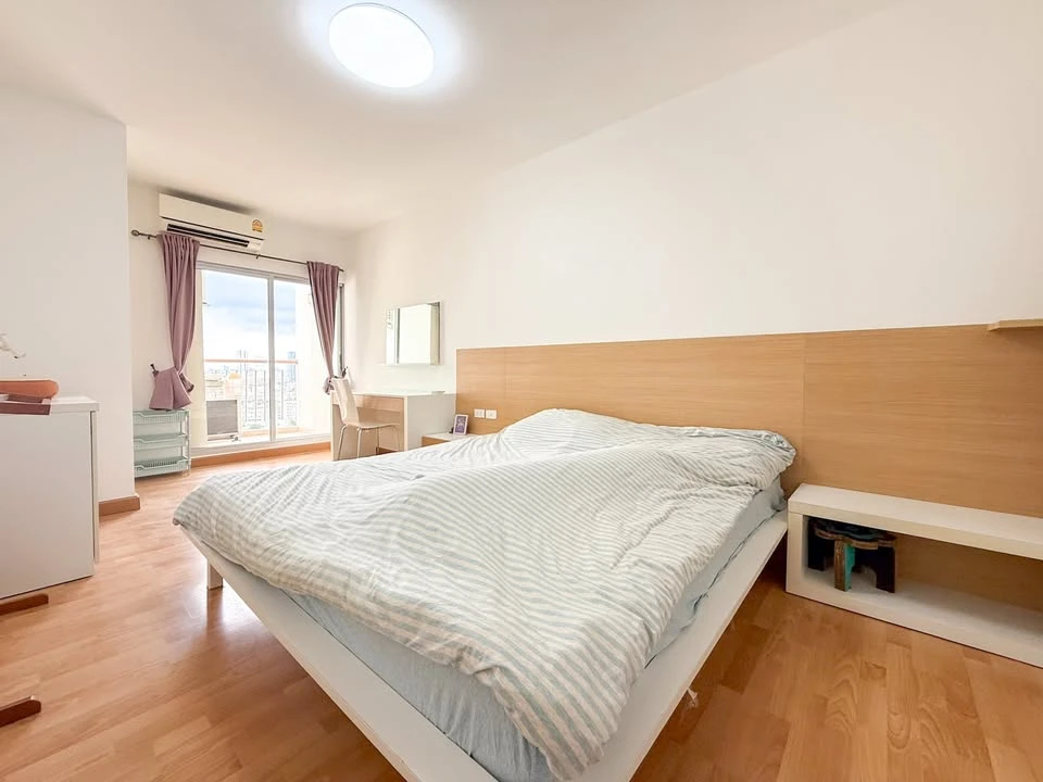 ขาย City Home Ratchada-Pinklao 1 ห้องนอน 1 ห้องน้ำ พื้นที่ใช้สอยเยอะ เฟอร์นิเจอร์ครบครัน จองเลยตอนนี้