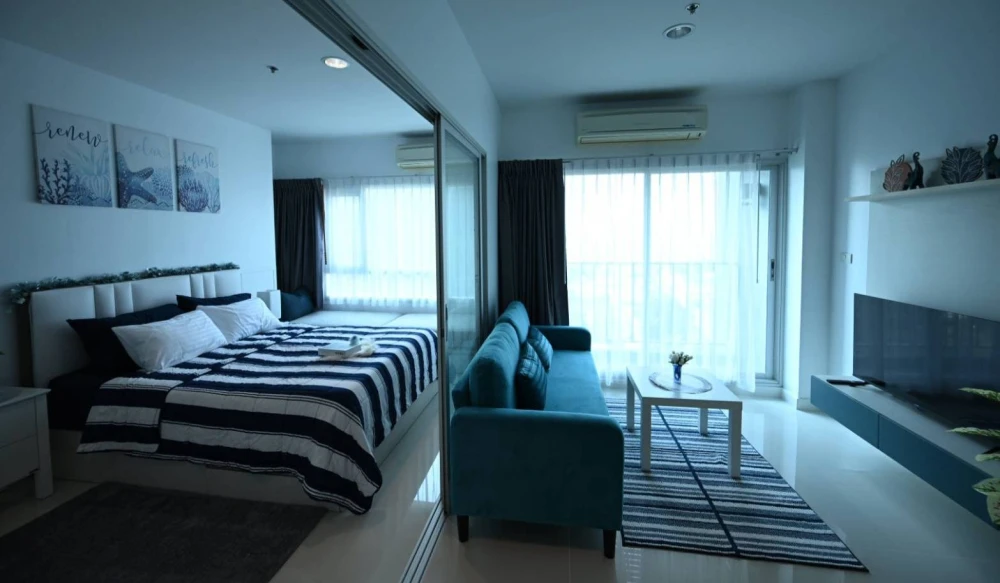 ขาย Condo Centric Sea ห้องกว้างพื้นที่ใช้สอยเยอะ ตกแต่งคุมโทน มาพร้อมสิ่งอำนวยความสะดวกครบครัน ห้ามพลาด