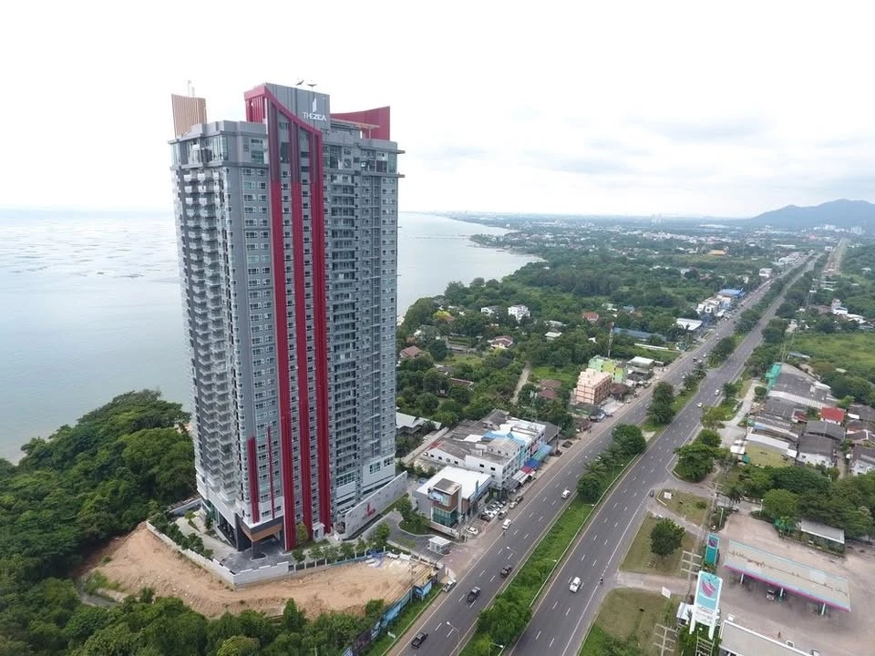 ขาย Condo The Zea Sriracha ห้องพร้อมอยู่ ชั้นสูง วิวทะเล สิ่งอำนวยความสะดวกพร้อม จองเลย