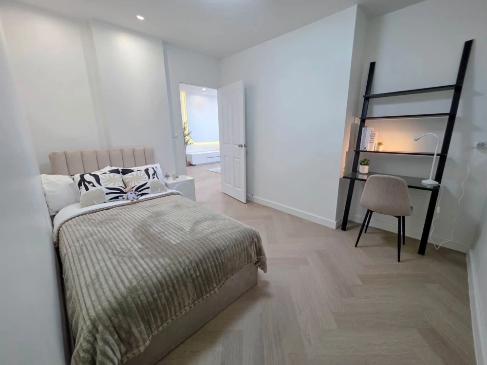 ขาย D condo รามอินทรา ห้องกว้างมาก ขนาด 60 ตรม. 2 ห้องนอน 2 ห้องน้ำ ตกแต่งสวยปัง พร้อมเข้าอยู่