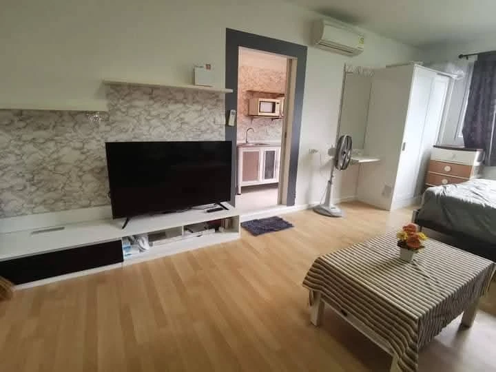 ขาย D Condo Onnut-Suvarnabhumi ห้องชั้น 5 ตกแต่งครบครัน ในทำเลดี วิวสระ รีบจองเลยจ้า