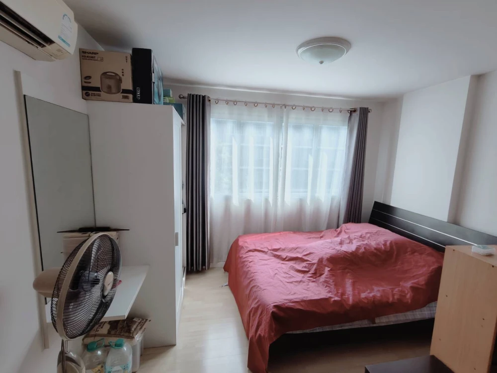 ขาย D Condo Onnut-Suvarnabhumi 1 ห้องนอน 1 ห้องน้ำ ชั้น 4 เฟอร์นิเจอร์ครบครัน ดีแบบนี้ห้ามพลาด