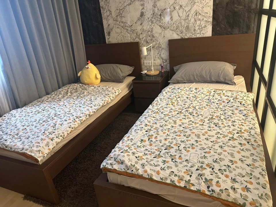 ขาย D Condo Onnut-Suvarnabhumi 1 ห้องนอน 1 ห้องน้ำ มาพร้อมเฟอร์ครบครัน หิ้วกระเป๋าเข้าอยู่ได้เลยจ้า