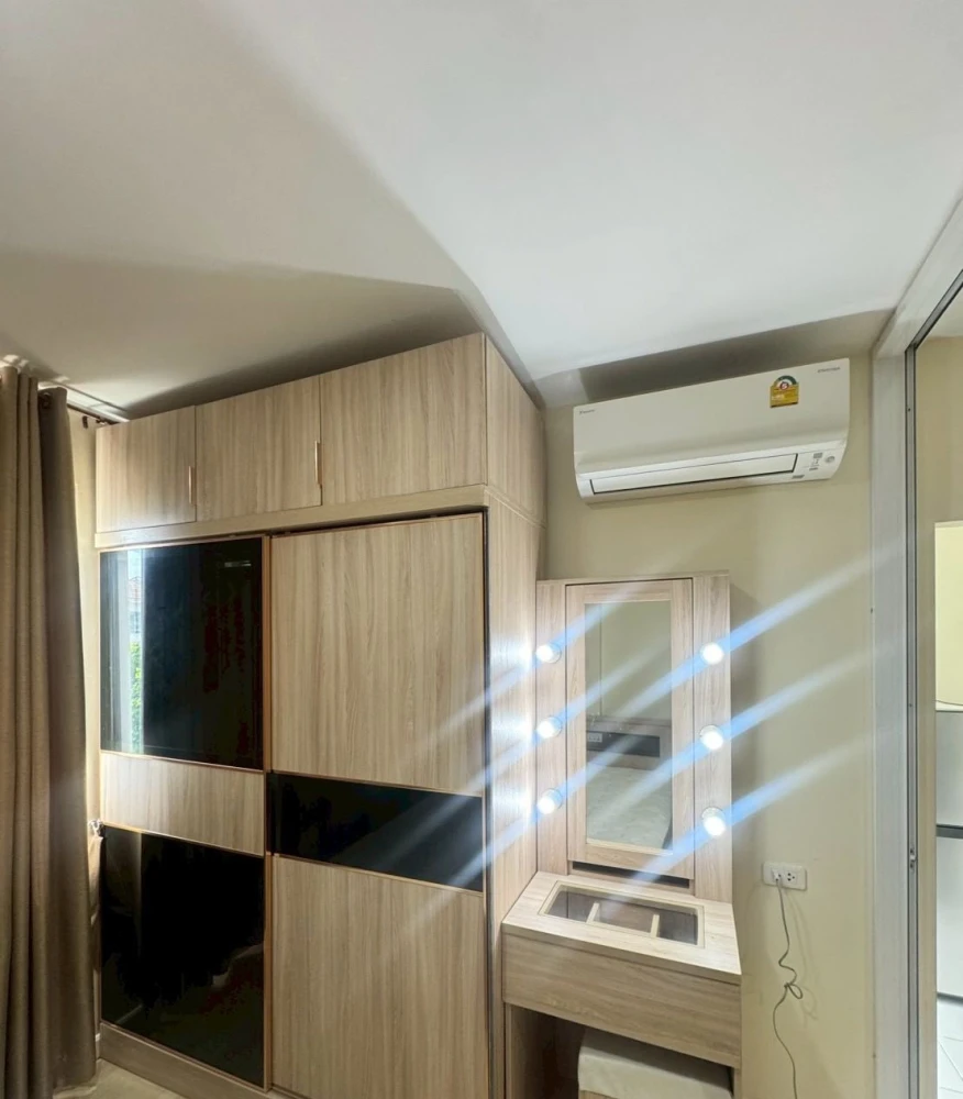 ขาย D Condo Onnut-Suvarnabhumi 1 ห้องนอน 1 ห้องน้ำ เฟอร์และสิ่งอำนวยความสะดวกครบครัน หิ้วกระเป๋าเข้าอยู่ได้เลยจ้า