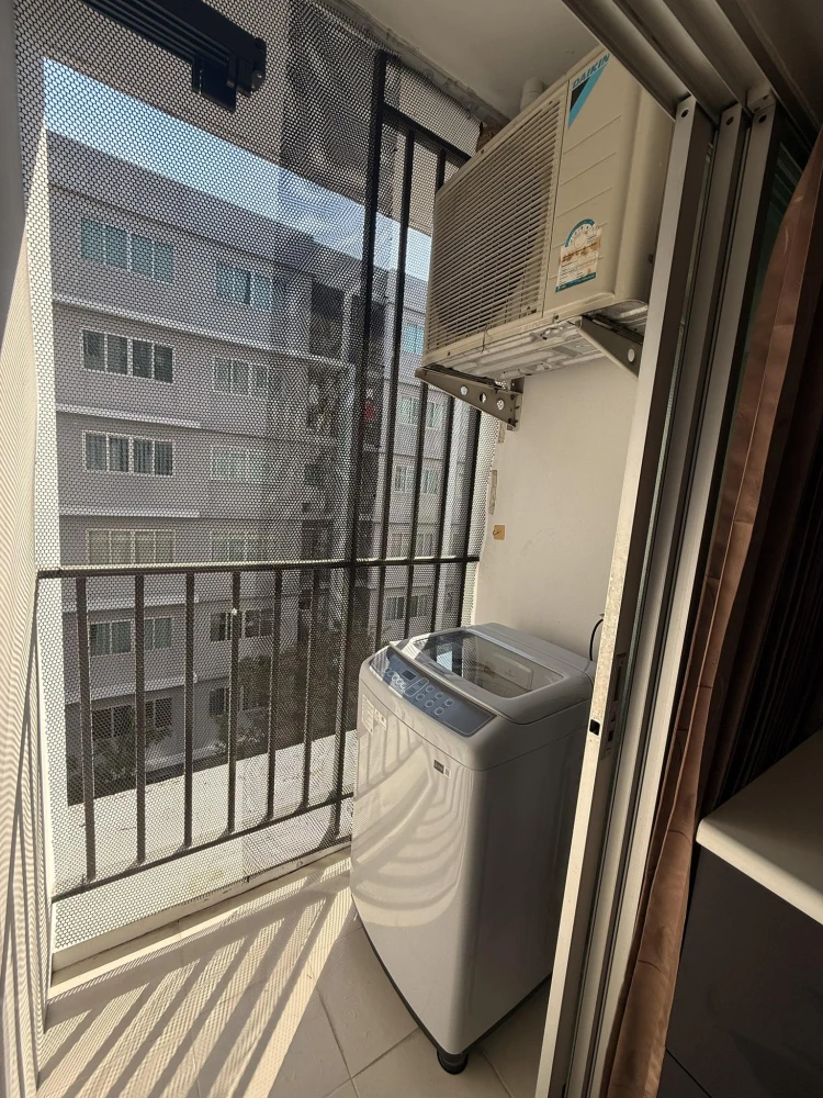 ขาย D Condo Ramindra 1 ห้องนอน 1 ห้องน้ำ Built-inเฟอร์นิเจอร์อย่างดี สิ่งอำนวยความสะดวกครบครัน จองเลย