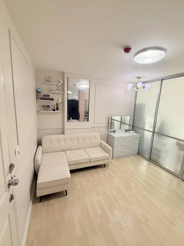 ขาย D Condo Ramindra 1 ห้องนอน 1 ห้องน้ำ Built-inเฟอร์นิเจอร์อย่างดี สิ่งอำนวยความสะดวกครบครัน จองเลย