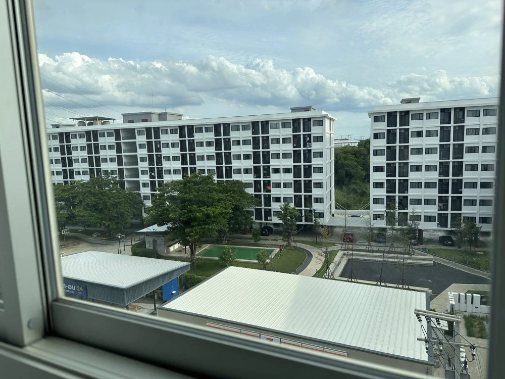 ขาย Dcondo Campus Dome Rangsit ห้องน่าอยู่ เฟอร์ครบ สิ่งอำนวยความสะดวกพร้อม++