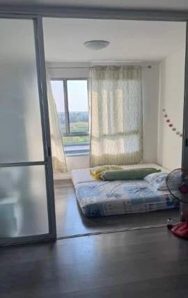 ขาย Dcondo Campus Resort Bangna ชั้น 5 พร้อมเฟอร์และเครื่องใช้ไฟฟ้า จองเลย ห้ามพลาด