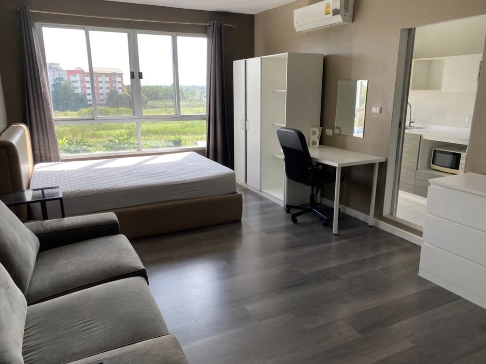ขาย Dcondo Campus Resort Bangna ชั้น 5 ห้องน่าอยู่ แต่งครบ จองเลย ห้ามพลาด