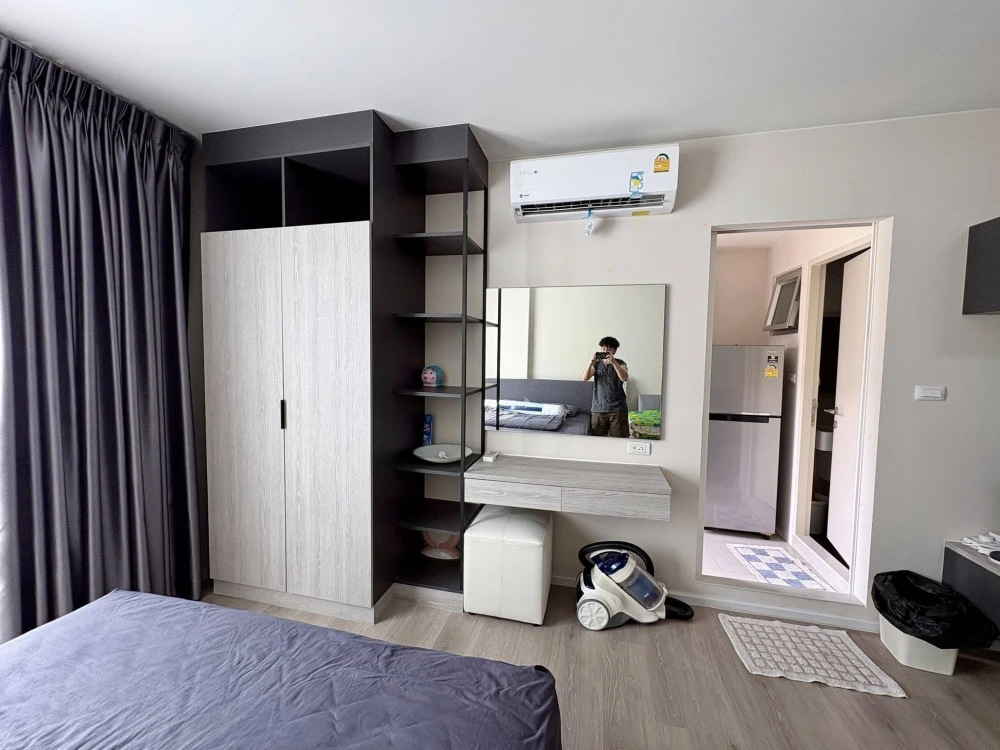 ขาย Dcondo Campus Resort Dome - Rangsit (เฟส3) ห้องสตูดิโอ ชั้น 2 ไม่สูง ราคาคุ้ม จองเลย อย่ารอช้า