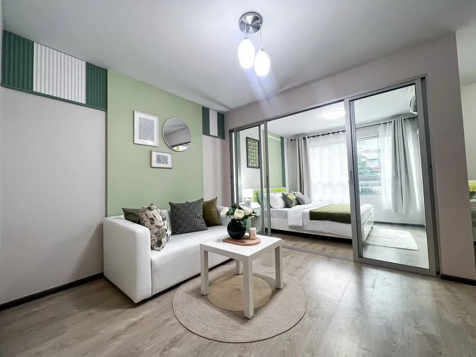 ขาย DCondo Rattanathibet ห้องน่าสอยู่ เฟอร์พร้อม  ชั้ไม่สูง จองเลย