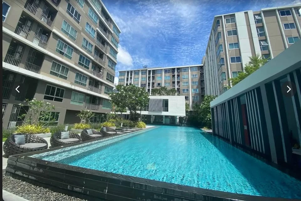 ขาย Dcondo Sukhumvit 109 ห้องน่าอยู่ เฟอร์พร้อม กว้างขวางจองเลย