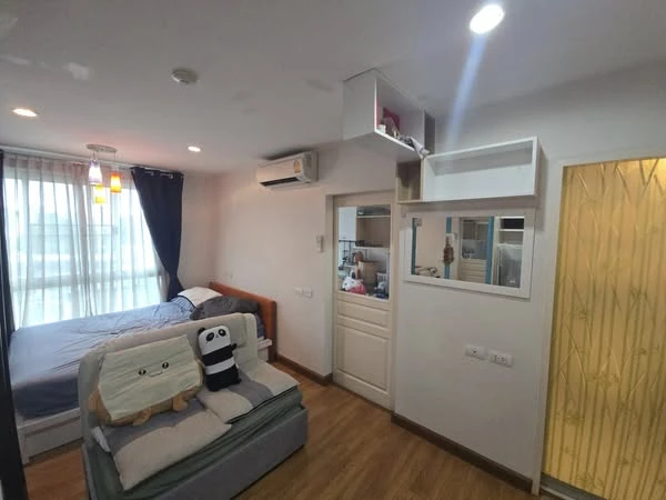 ขาย Double U Condo ห้องสตูดิโอ มาพร้อมเฟอร์และเครื่องใช้ไฟฟ้าครบครัน จองด่วน