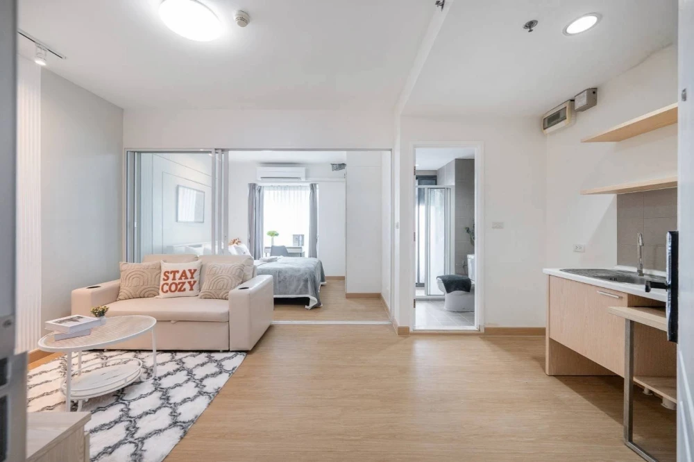 ขาย Fuse Mobius รามคำแหง  อาคาร A ชั้น 5 วิวสระว่ายน้ำ ไม่ร้อน บรรยากาศดี เฟอร์นิเจอร์ครบ พร้อมอยู่