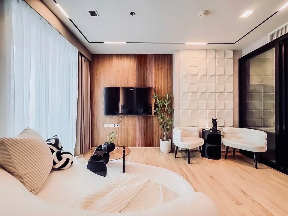 ขาย Haus 23 รัชดา-ลาดพร้าว ระเบียงทิศเหนือ ลมเย็น ไม่บล็อควิว เฟอร์นิเจอร์ พร้อมเข้าอยู่ทันที สไตล์โรงแรมหรู จองเลย