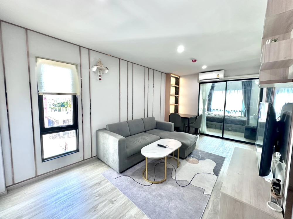 ขาย  Hi Condo Sukhumvit 93 ห้องหัวมุม หัวเตียงไม่ติดห้องอื่น หลังบ้านไม่โดน block view ตกแต่งครบ จองเลย