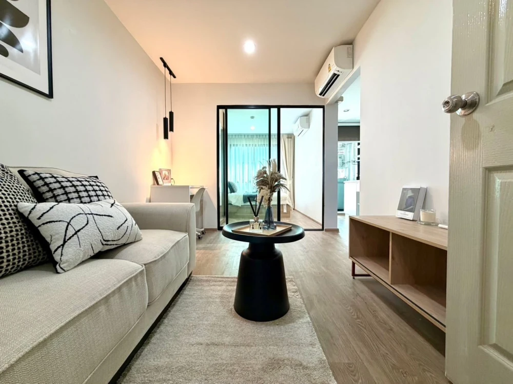 ขาย Hi Sukhumvit 93 ห้องแต่งสวยคุมโทน เฟอร์นิเจอร์ครบครัน หิ้วกระเป๋าเข้าอยู่ได้เลยจ้า