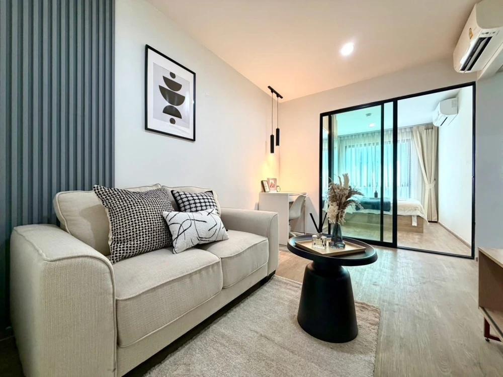 ขาย Hi Sukhumvit 93 ห้องแต่งสวยคุมโทน เฟอร์นิเจอร์ครบครัน หิ้วกระเป๋าเข้าอยู่ได้เลยจ้า