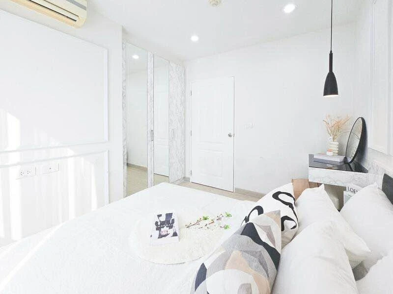 ขาย I CONDO Sukhumvit 105 ห้องตกแต่งสวย เฟอร์นิเจอร์ และ เครื่องใช้ไฟฟ้าครบ ห้ามพลาด