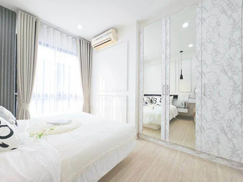 ขาย I CONDO Sukhumvit 105 ห้องตกแต่งสวย เฟอร์นิเจอร์ และ เครื่องใช้ไฟฟ้าครบ ห้ามพลาด