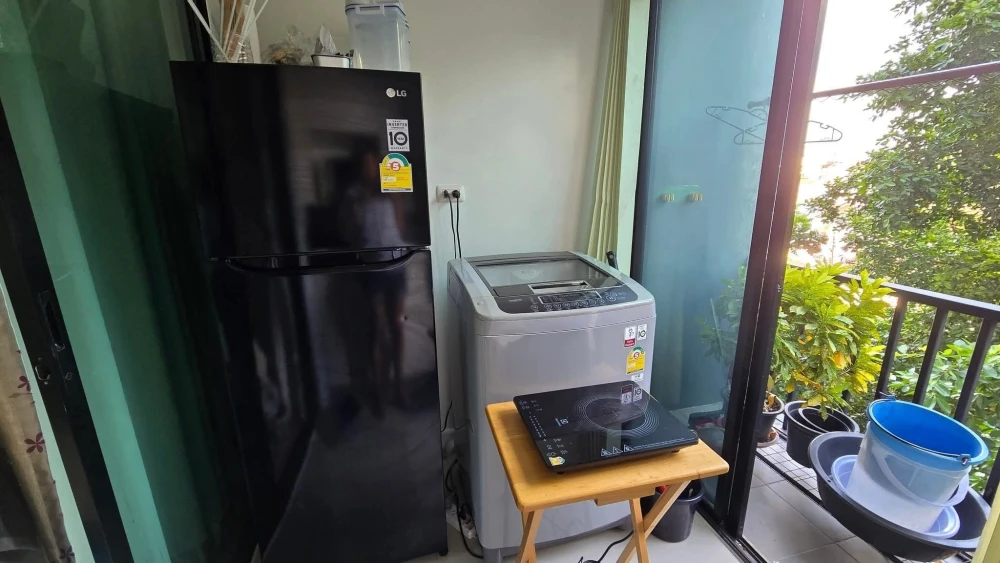 ขาย  I Condo Sukhumvit 105 ห้องพร้อมอยู่ เฟอร์ครบ + เครื่องใช้ไฟฟ้า จองเลย ห้องกว้างน่าอยู่ก่อนพลาด++