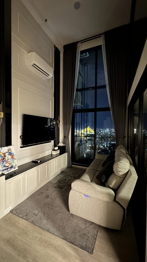 ขาย IDEO Charan 70 - Riverview ชั้นสูง วิว Rare item โค้งน้ำเจ้าพระยา, สะพานพระราม๘ ห้องตำแหน่งดีมากๆ ปลายเตียงอยู่ริมน้ำ