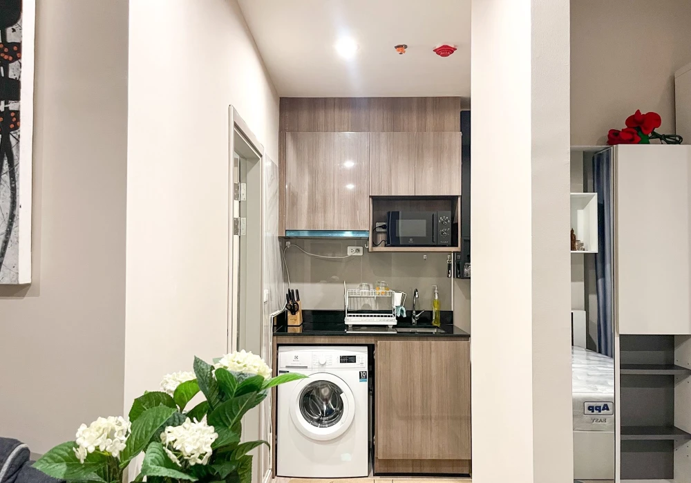 ขาย Ideo mobi sukhumvit east point ชั้น 6 ห้องมุม ตกแต่งแล้วมีเฟอร์นิเจอร์และเครื่องใช้ไฟฟ้าครบ ห้ามพลาด