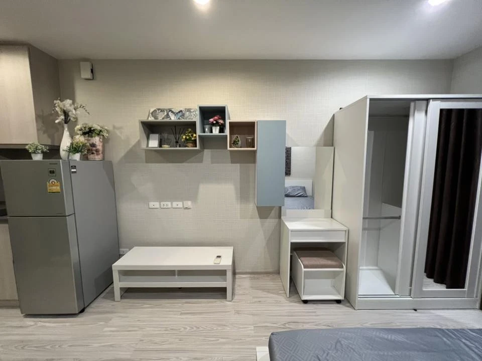 ขาย Ideo Mobi Sukhumvit Eastgate ห้องน่าอยู่ ชั้น 5 ตกแต่งคุมโทน มาพร้อมเฟอร์นิเจอร์ครบครัน จองเลย