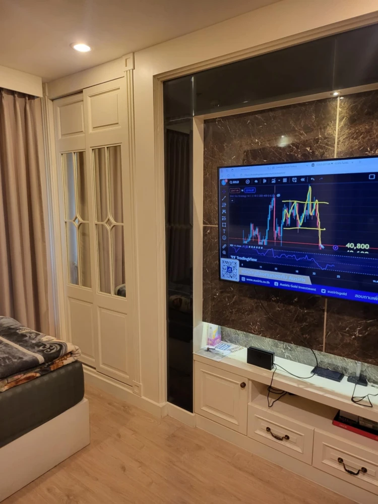 ขาย IDEO Q CHULA-SAMYAN ตึก P ชั้น 6 ห้องไม่บล๊อกวิว ห้องบิ้วด์สวยหรู หัวเตียงกรุผนังบุนวม รีบจองเลย