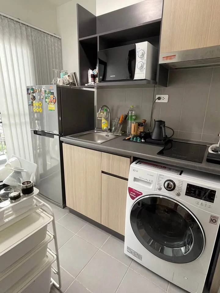 ขาย IDEO Sukhumvit 115 1 ห้องนอน 1 ห้องน้ำ มาพร้อมเฟอร์และสิ่งอำนวยความสะดวกครบครัน จองเลย