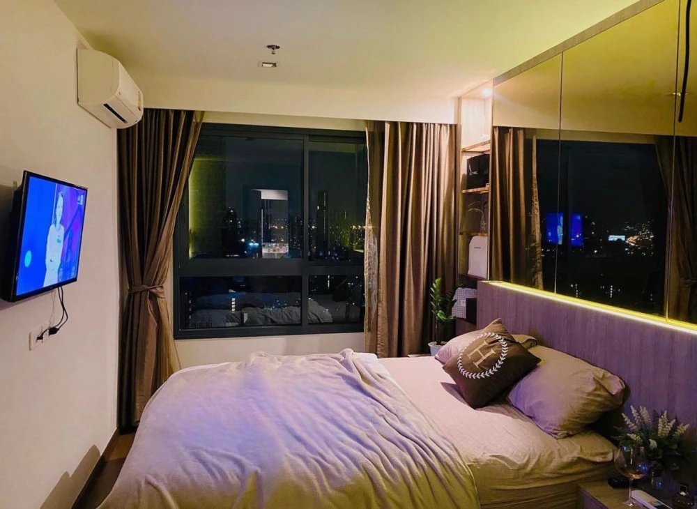 ขาย Ideo Sukhumvit 93 ห้องแต่งคุมโทน พื้นที่ใช้สอยเยอะ บิ้วอินหัวเตียงอย่างดี ห้ามพลาด