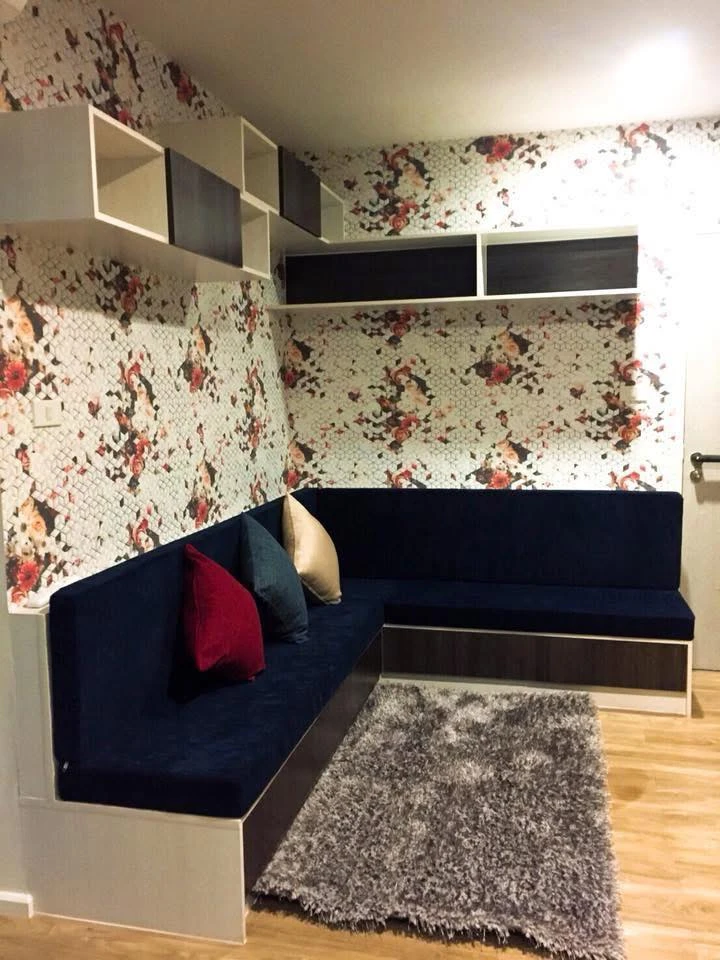 ขาย ISSI Condo Suksawat ห้องแต่งสวยสุดปัง ติดวอลเปเปอร์อย่างดี เฟอร์ครบครัน ช้าหมดอดนะ