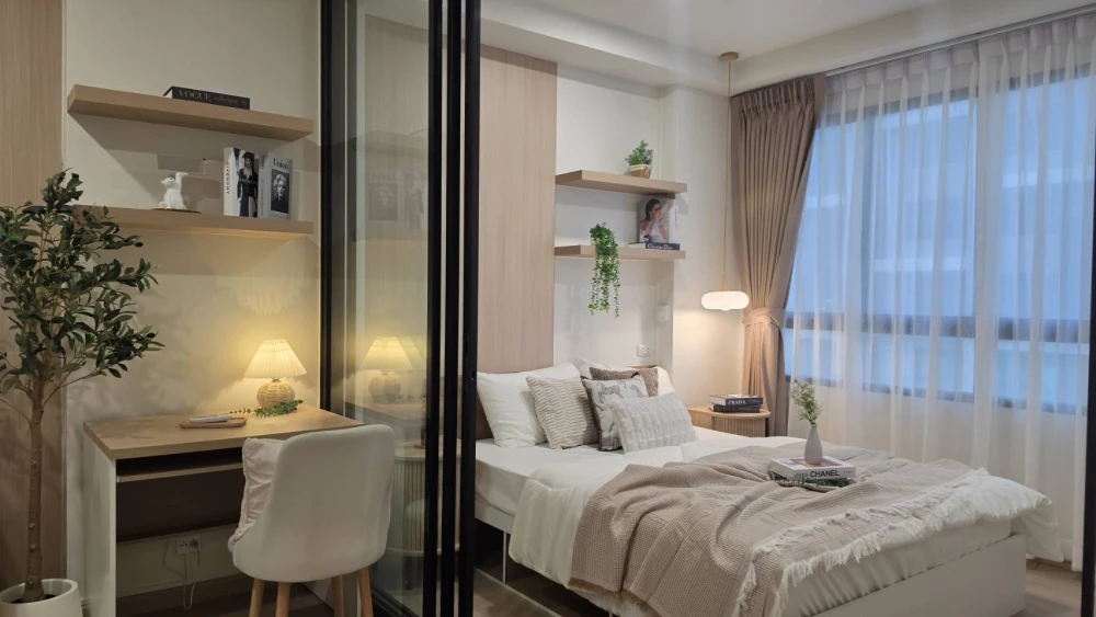 ขาย J Condo Sathorn-Kallaprapruk ห้องแต่งสวยคุมโทน มาพร้อมสิ่งอำนวยความสะดวกครบครัน จองเลย