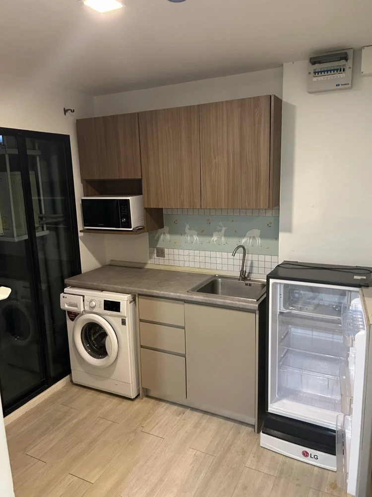 ขาย Kave Condo ตึก C ชั้น 1 เฟอร์นิเจอร์ครบ เครื่องใช้ไฟฟ้าครบ รีบจองให้ไว