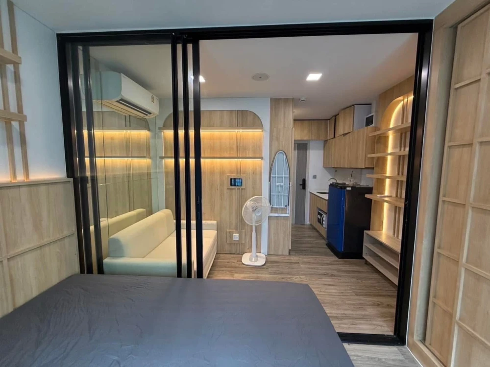 ขาย Kave Mutant Salaya ชั้น 5 ห้องมุม มาพร้อมการตกแต่งที่ครบครัน สนใจจองเลย