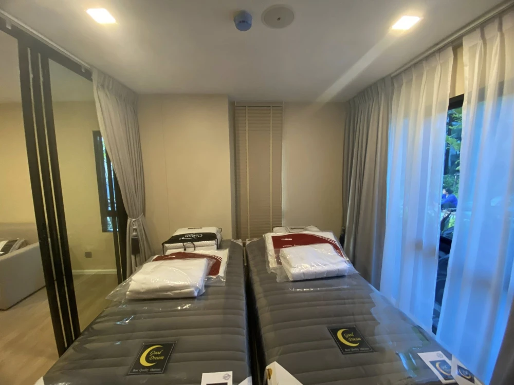 ขาย Kave town shift ชั้น 1 ตึก A วิวสวน ล้อมรอบด้วยต้นไม้ ห้องริมครัวแยก จองเลย