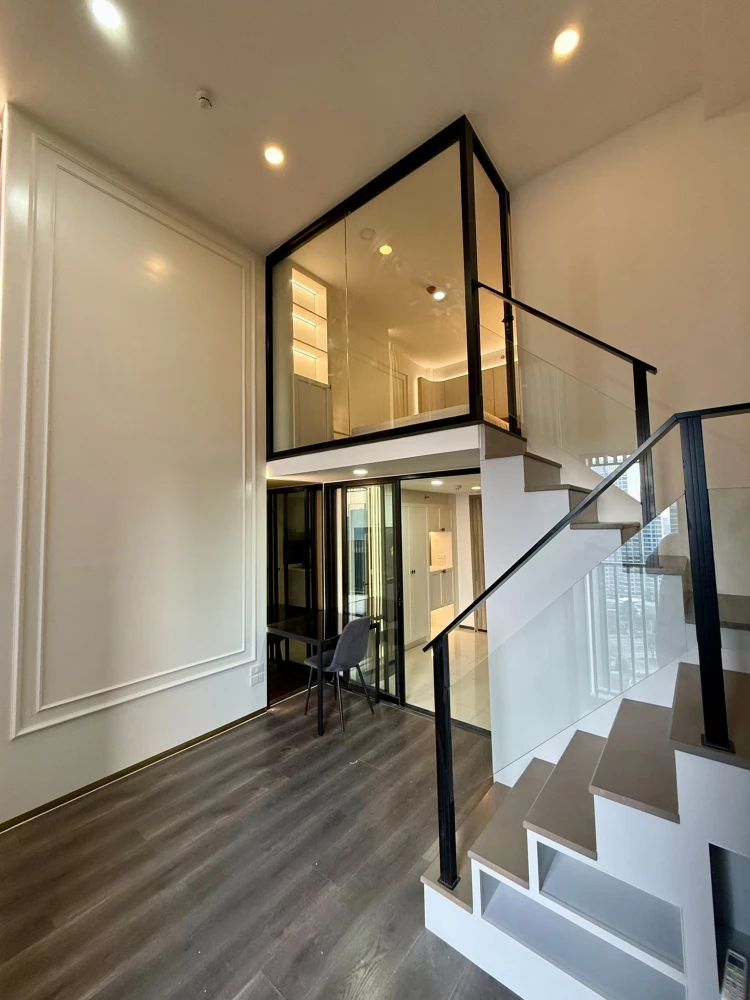 ขาย KnightsBridge Space Rachayothin ห้องเพดานสูงโปร่งโล่ง ชั้น 24 เฟอร์ครบครัน รีบจองเลยจ้า