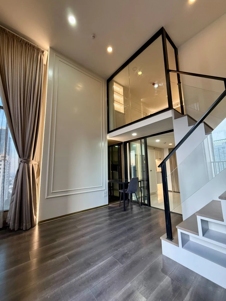 ขาย KnightsBridge Space Rachayothin ห้องเพดานสูงโปร่งโล่ง ชั้น 24 เฟอร์ครบครัน รีบจองเลยจ้า